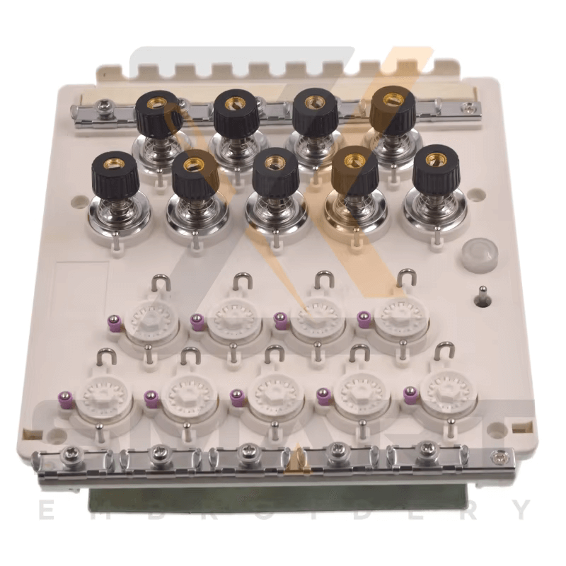9 Color Tension Base Unit without board For Chinese Embroidery Machines T0104-TJ09