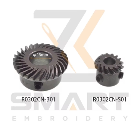 high Quality Rotary Hook Bevel Gear 15mm Hole China Embroidery Machine Parts