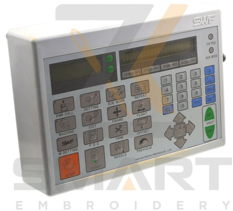 Used SWF Complete Monitor For A Series Embroidery Machine Parts