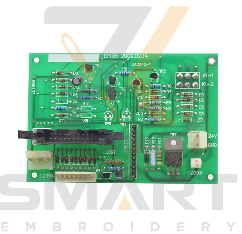 DAHAO EF105 Thread Broken Detecting Board Chinese Embroidery Machine Parts EDH0502-EF105