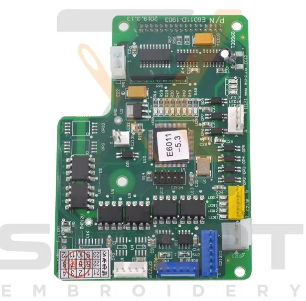 Used DAHAO E6011 Card For Chinese Embroidery Machines EDH06-E6011-U