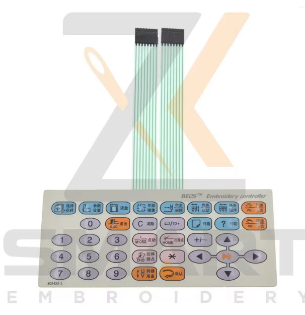 DAHAO Keypad 805453-1 For China Embroidery Machine parts