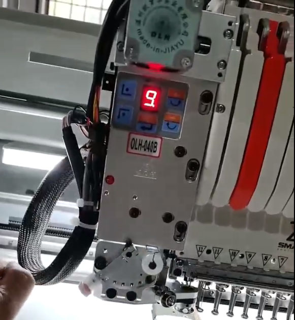 brand new ZX embroidery machine