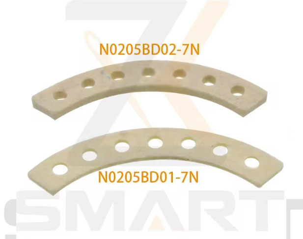 10PCS Barudan Turret Plate Oil Felt 7 Needles N0205BD01-7N N0205BD02-7N Barudan embroidery machine parts